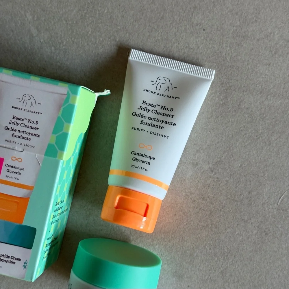 Drunk Elephant Let The Good Tides Roll Cleanser + Protini Cream Duo - Picture 2 of 5